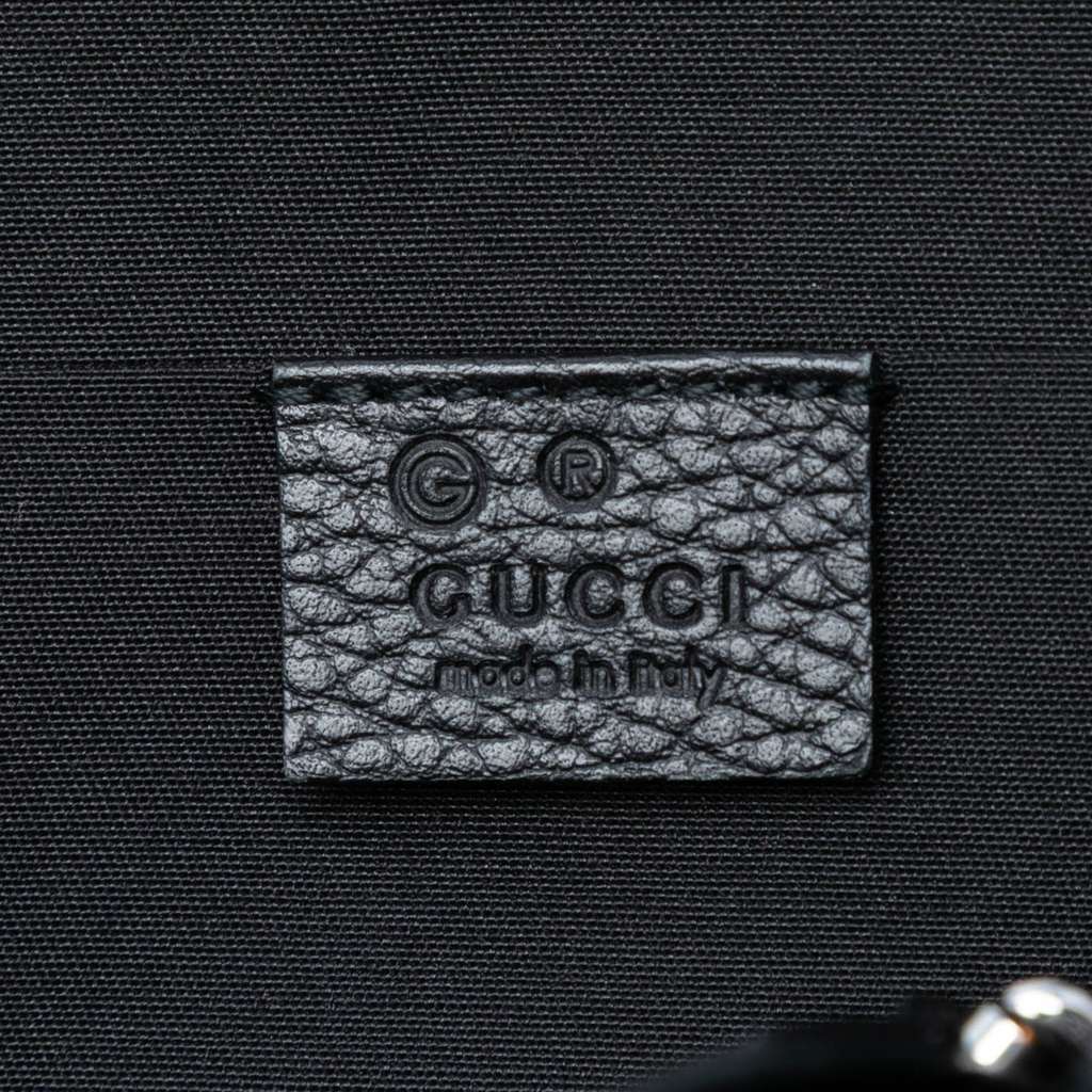 Gucci Mini Leather Web Dome Satchel - 5