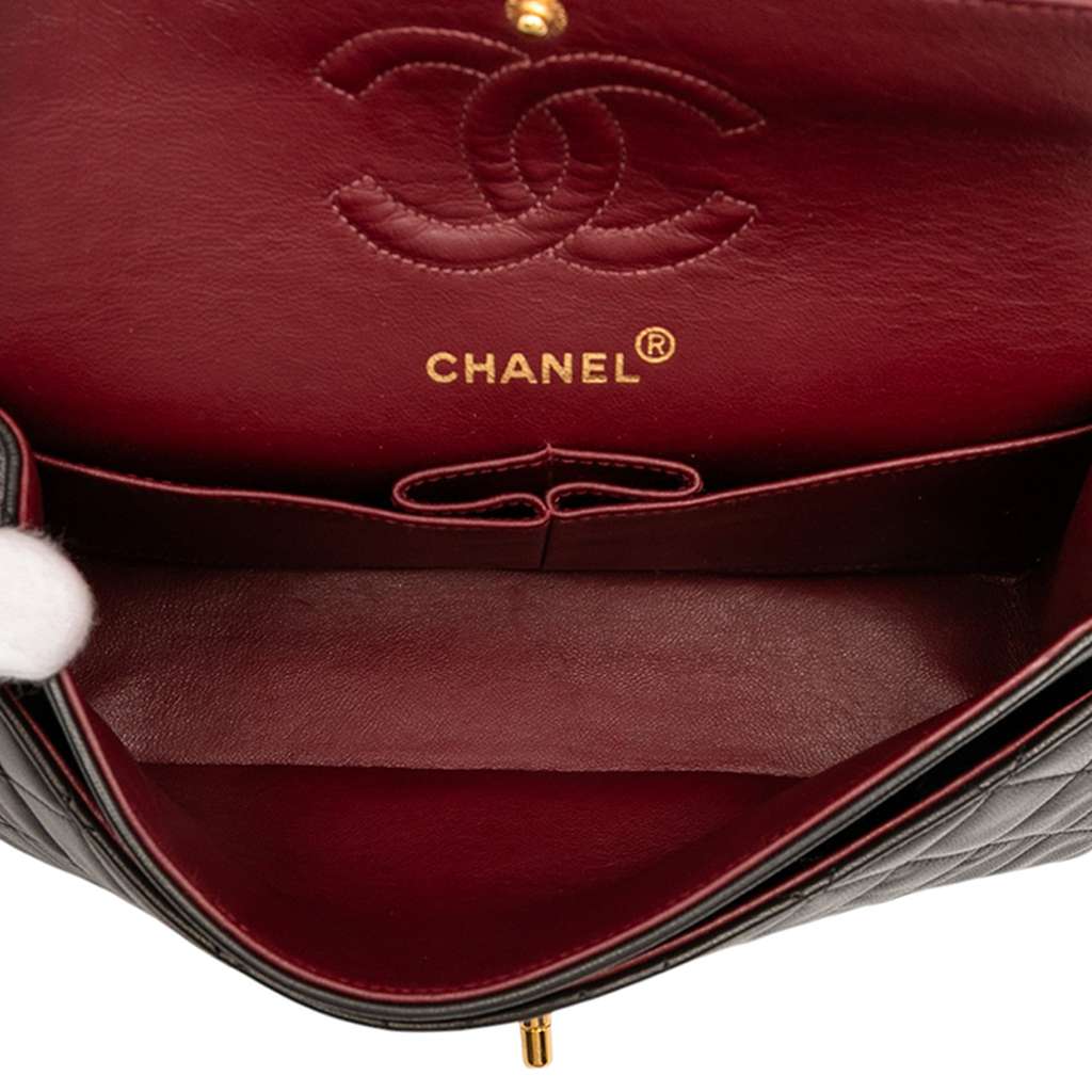 Chanel Small Classic Lambskin Double Flap - 4