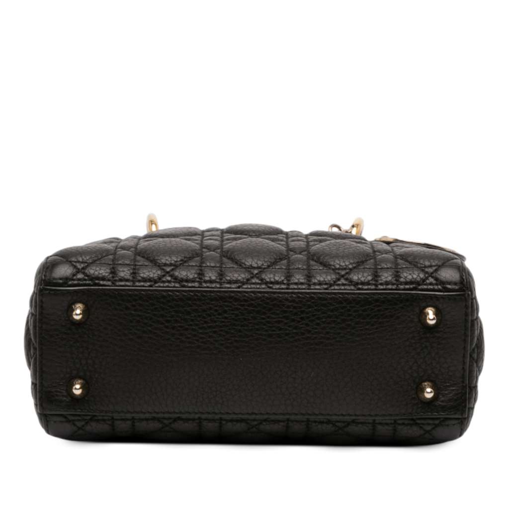 Dior Small Grained Calfskin Cannage Supple Lady Dior - 3