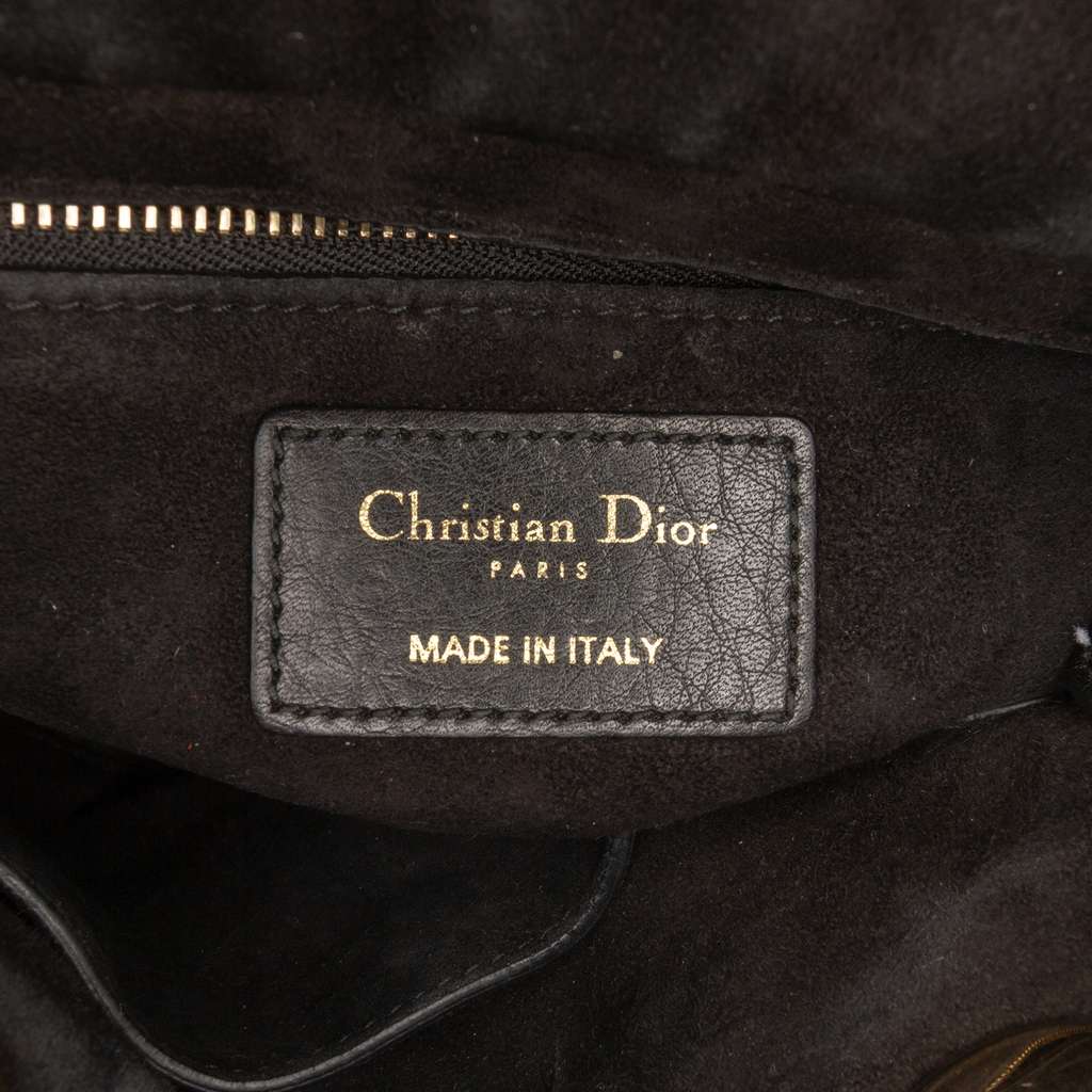 Dior Small Grained Calfskin Cannage Supple Lady Dior - 5