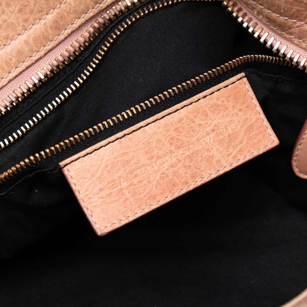 Balenciaga Lambskin Motocross Giant 21 Classic City Satchel - 5