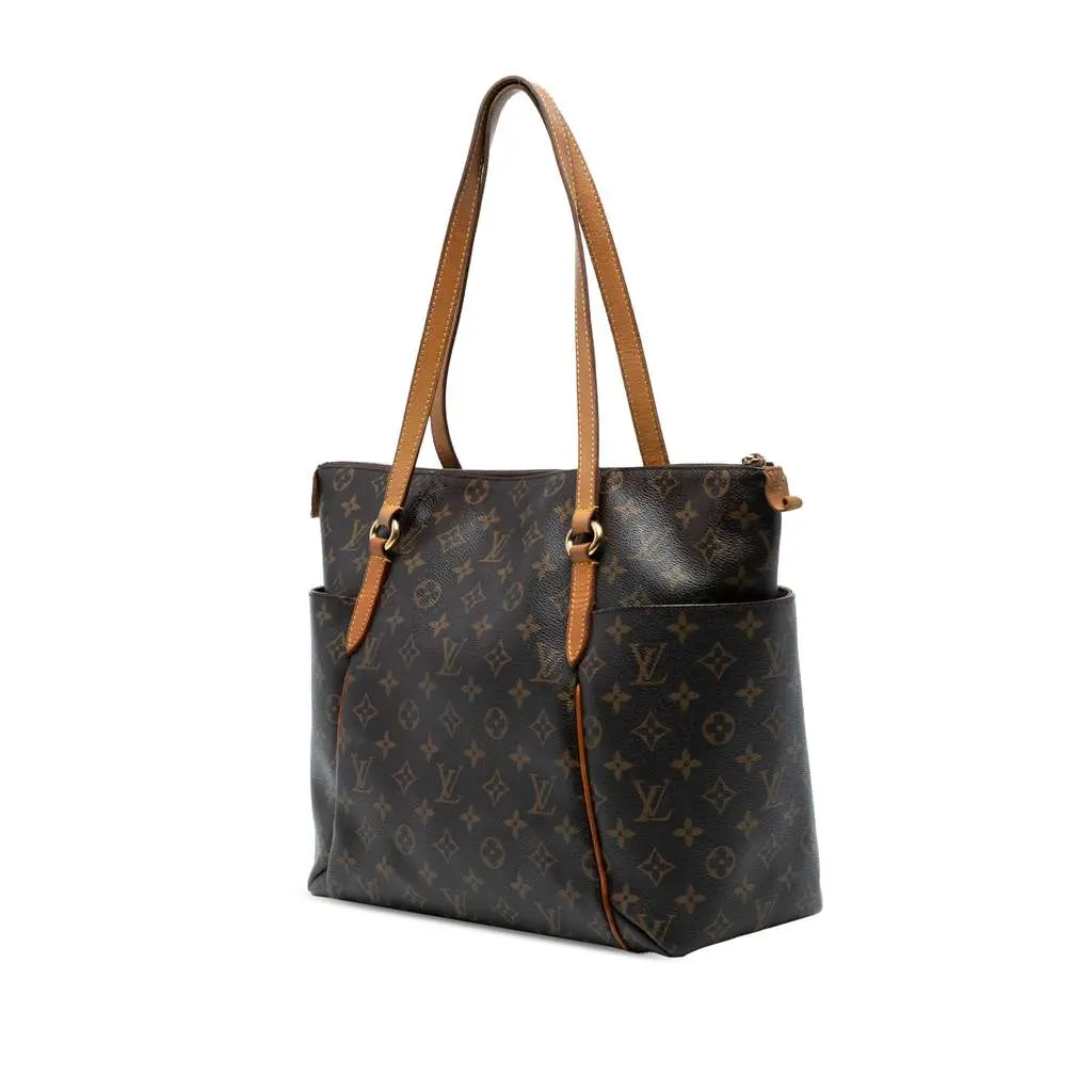 Louis Vuitton Monogram Totally MM Brown Good - Back View