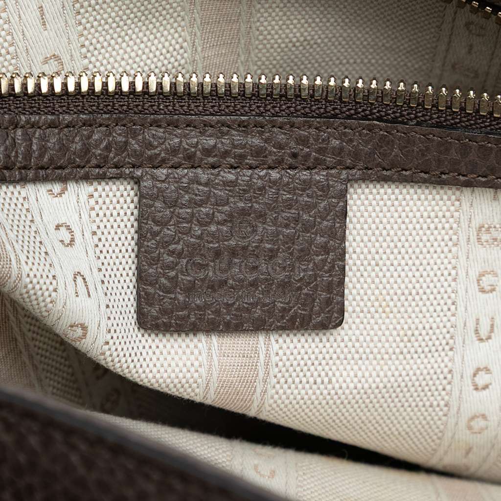 Gucci Pebbled Leather Lady Dollar Tote - 5