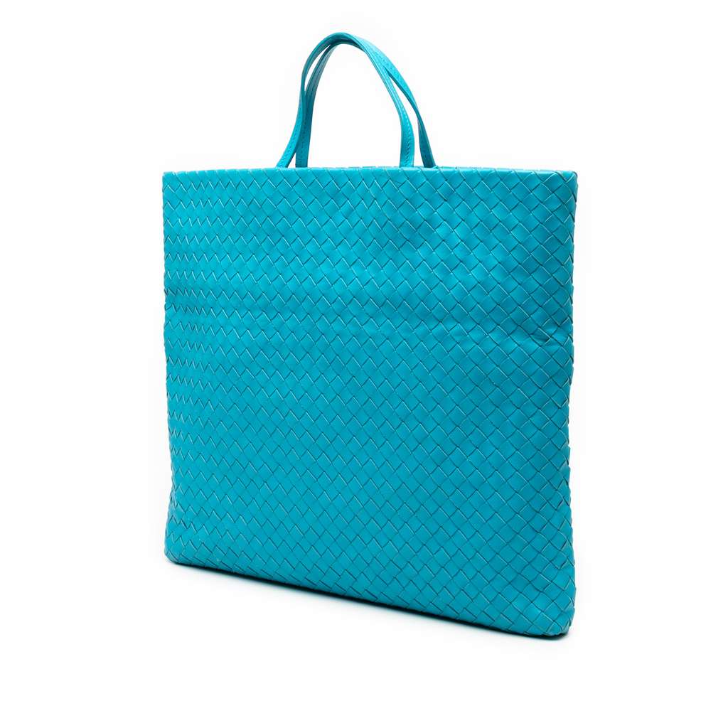 Bottega Veneta Nappa Intrecciato Fold Over Tote - 2