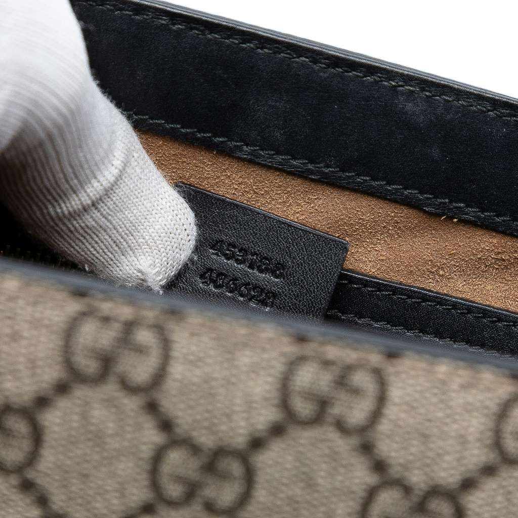 Gucci Small GG Supreme Padlock Satchel - 5