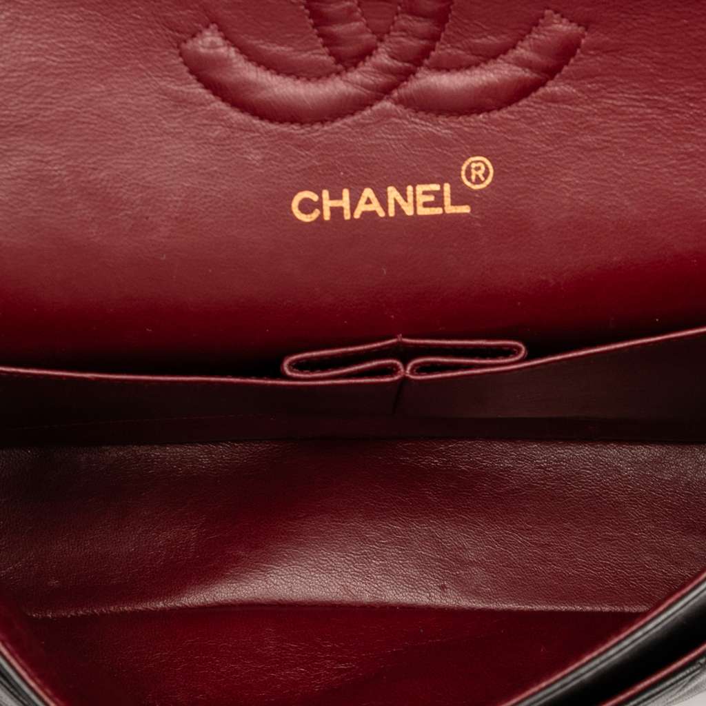 Chanel Medium Classic Lambskin Double Flap - 4
