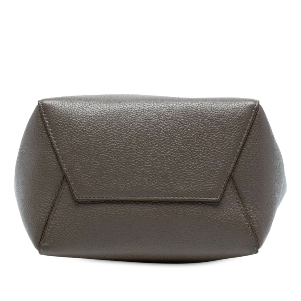 Celine Small Soft Grained Calfskin Seau Sangle Bucket Bag - 3
