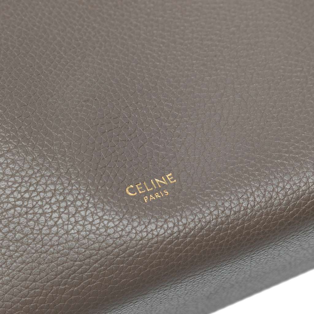 Celine Small Soft Grained Calfskin Seau Sangle Bucket Bag - 5