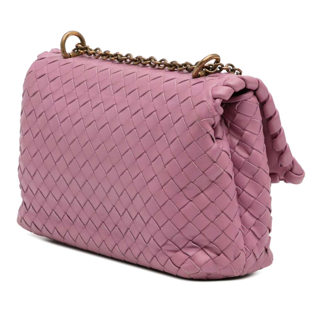 Bottega Veneta Baby Nappa Intrecciato Olimpia Crossbody - 2