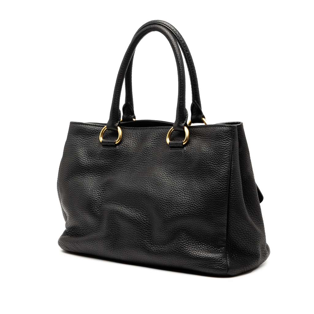 Prada Vitello Daino Open Convertible Tote - 2