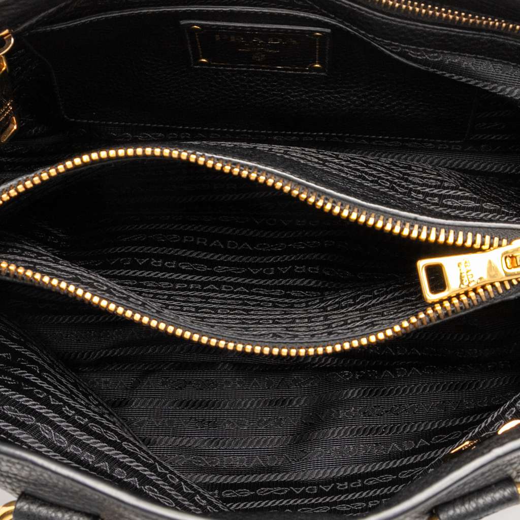 Prada Vitello Daino Open Convertible Tote - 4