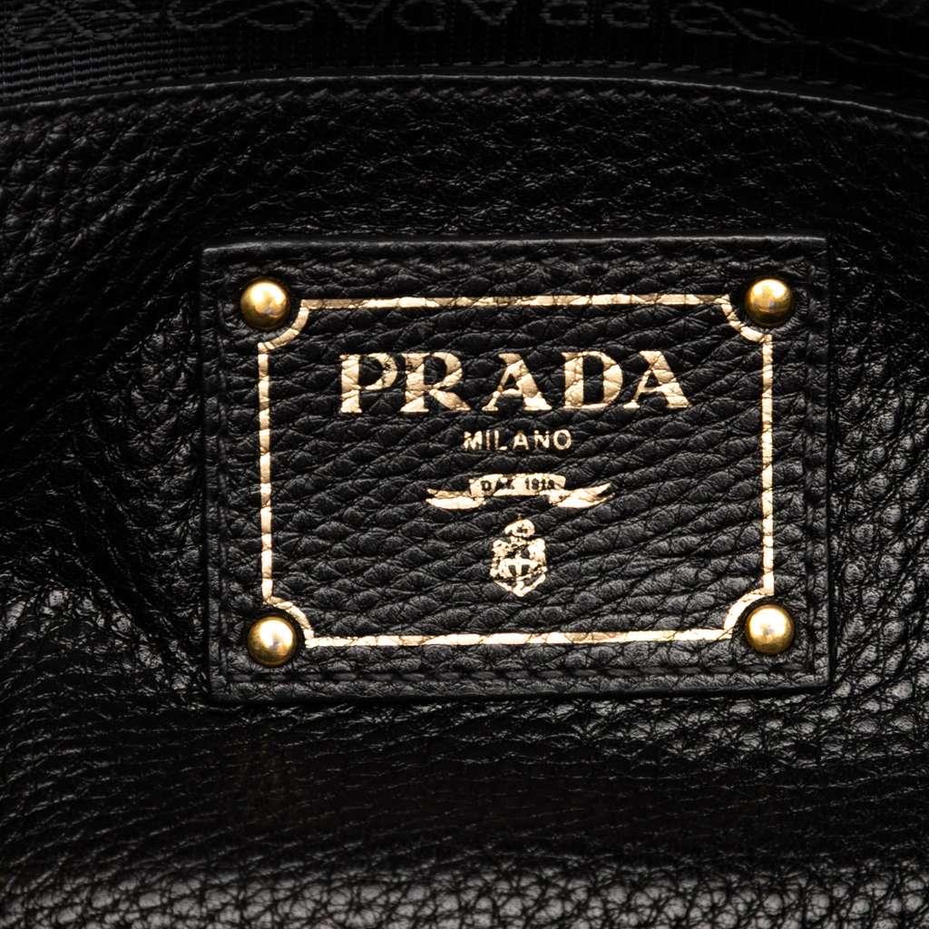 Prada Vitello Daino Open Convertible Tote - 5