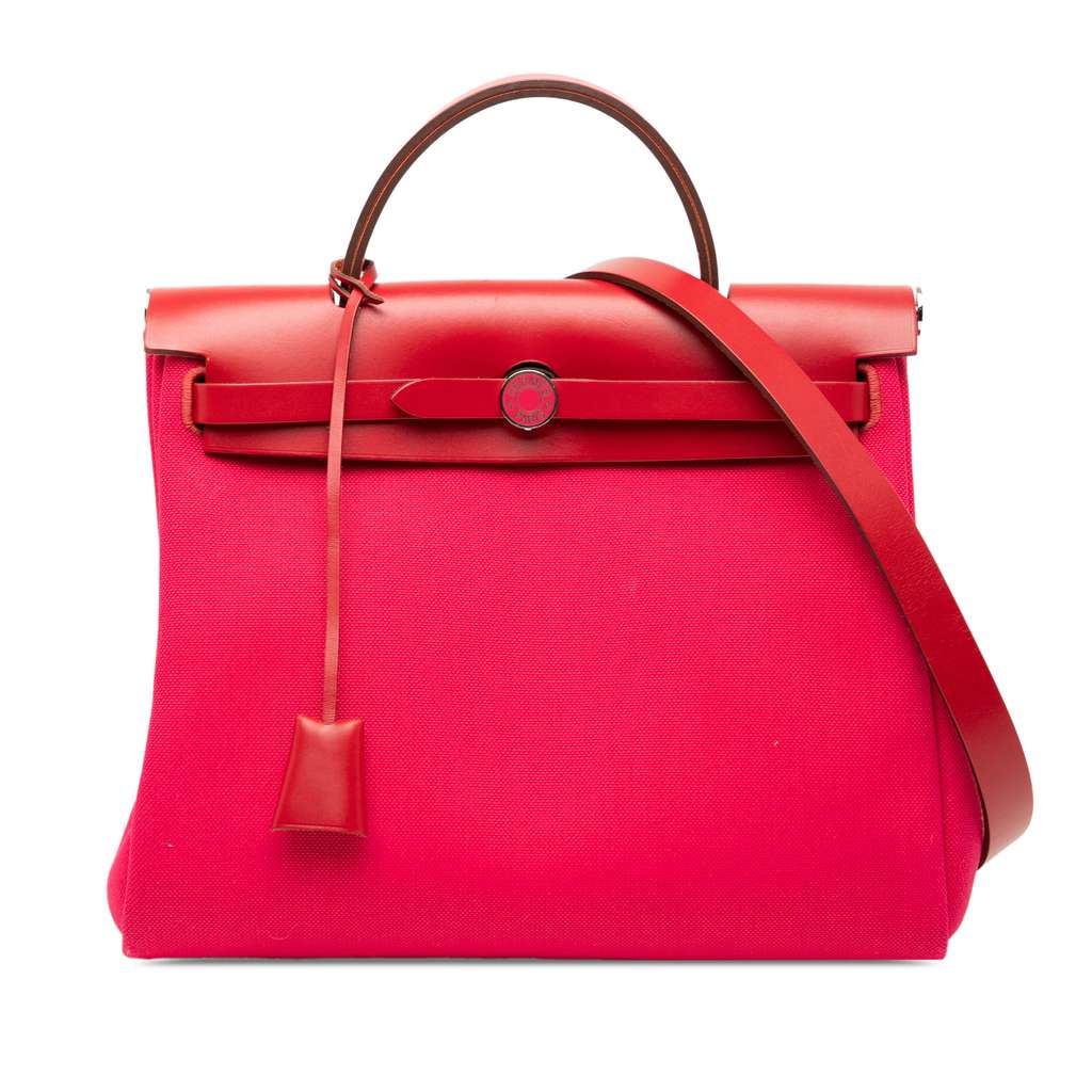 Hermès Toile Herbag Zip 31 Laque