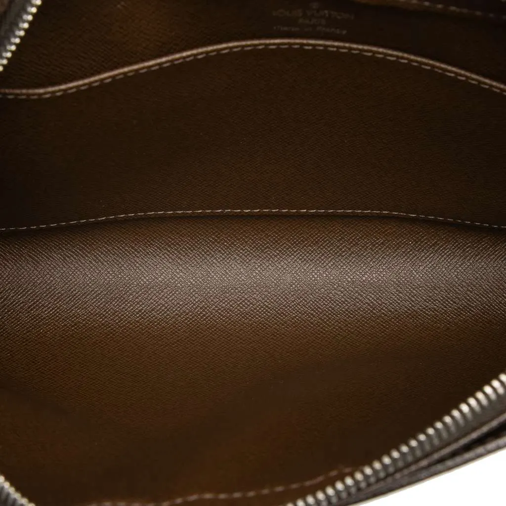 Louis Vuitton Taiga Pochette Baikal Brown Leather Good - Model View
