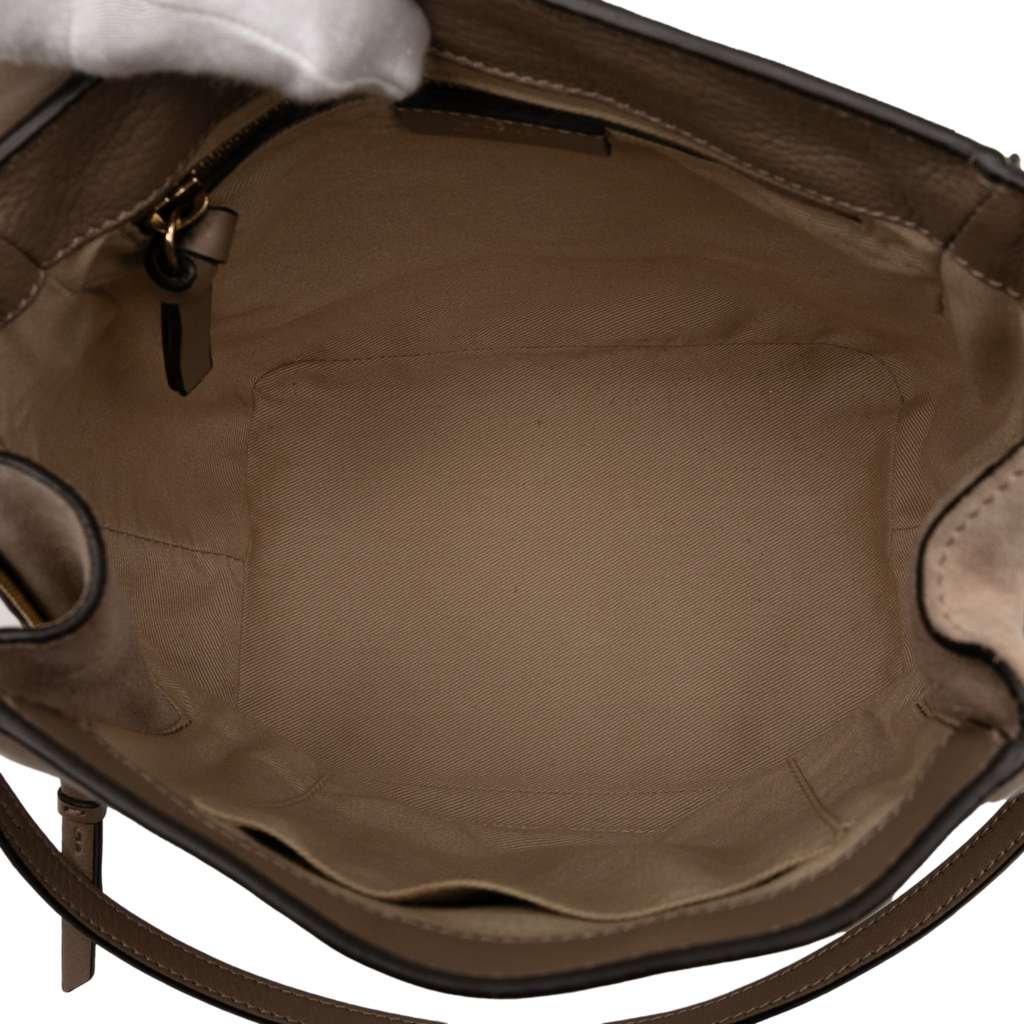 Chloé Medium Calfskin and Suede Faye Backpack - 4