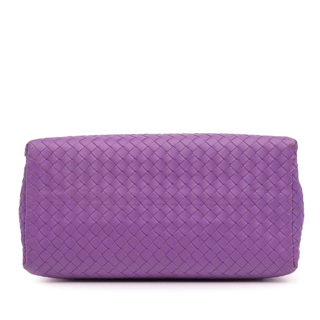 Bottega Veneta Small Nappa Intrecciato Roma Satchel - 3