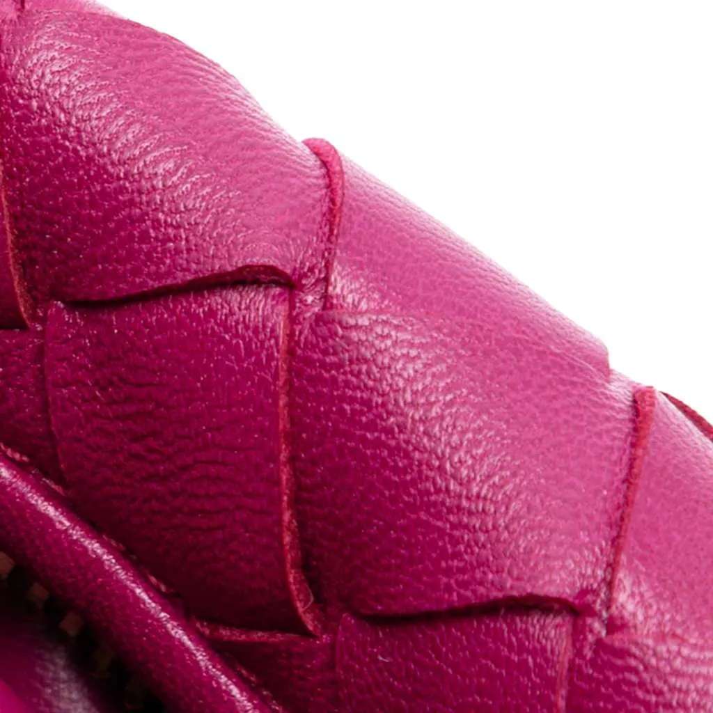 Bottega Veneta Mini Nappa Intrecciato Jodie Pink Leather Good - Box View