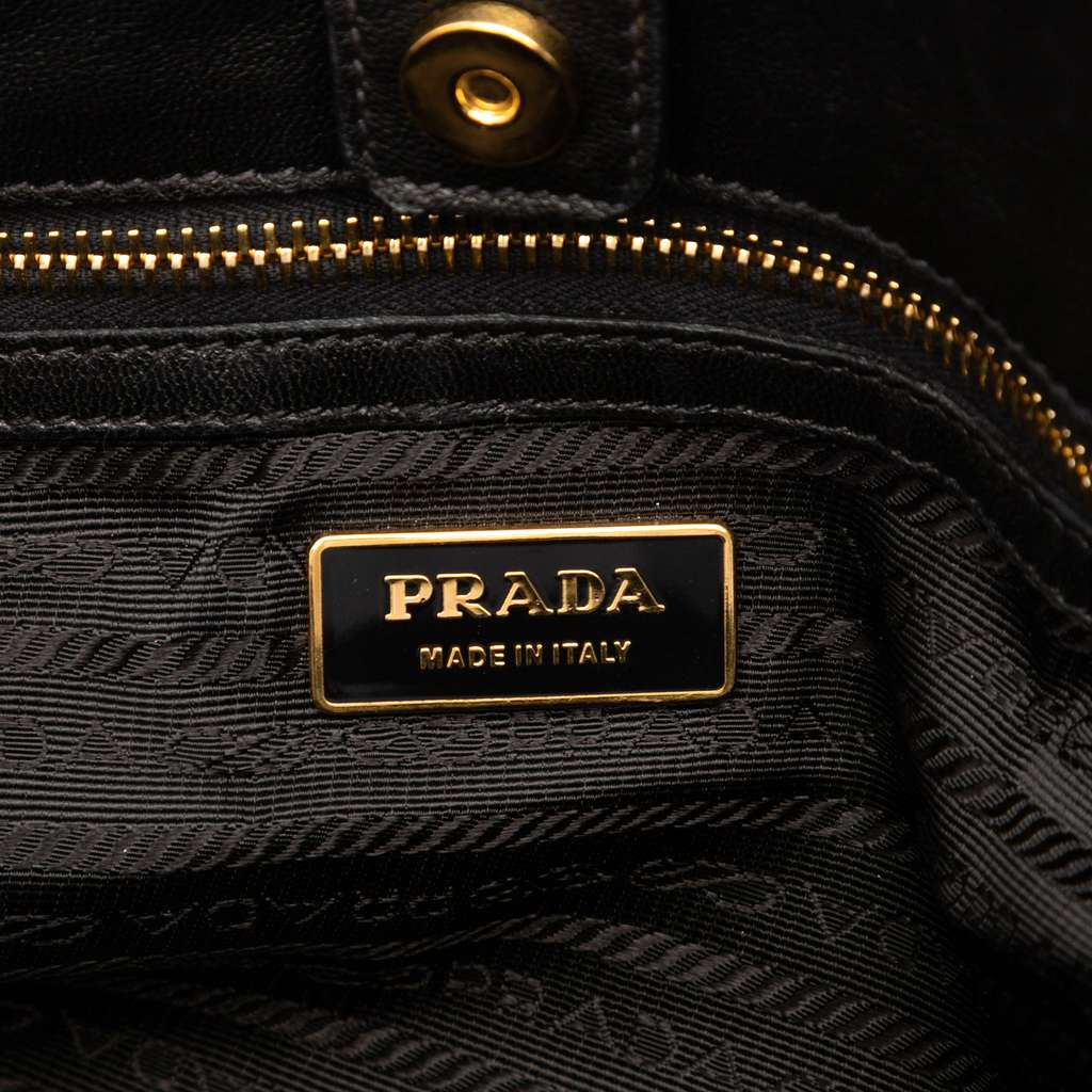 Prada Tessuto Origami Pleated Tote - 5