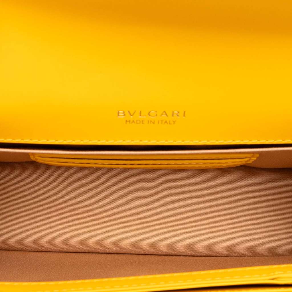 Bvlgari Calfskin Serpenti Forever East West Shoulder Bag - 4
