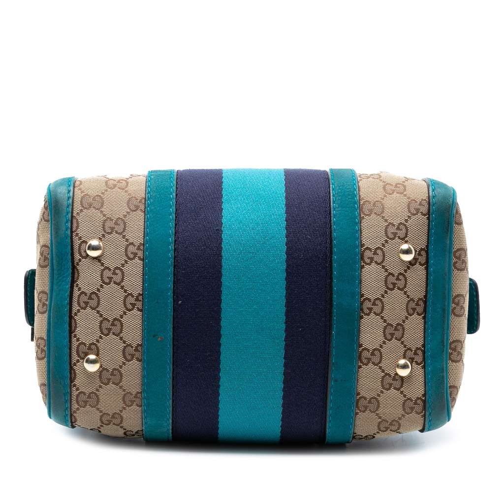Gucci Small GG Canvas Web Joy Boston Bag - 3