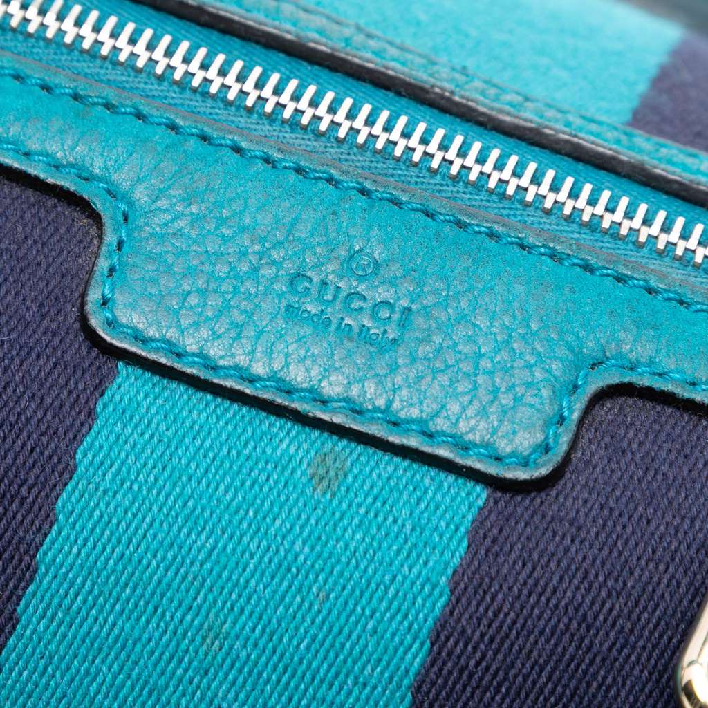 Gucci Small GG Canvas Web Joy Boston Bag - 5