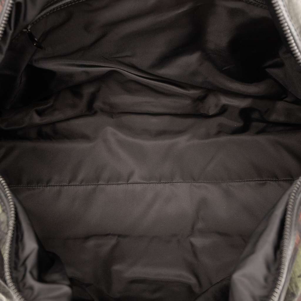 Louis Vuitton Monogram Camouflage Nylon Keepall Bandouliere 50 - 4