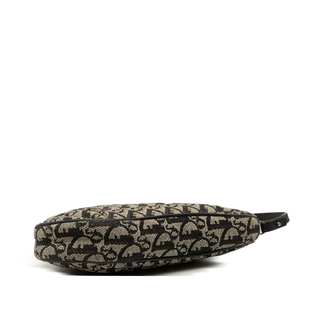 Dior Mini Diorissimo Canvas Saddle Pochette - 3