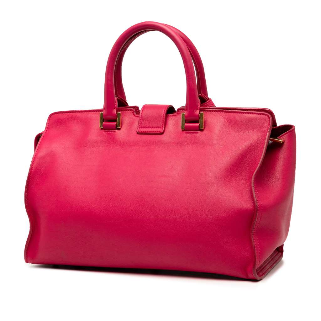 Saint Laurent Small Leather Classic Y Cabas Satchel - 2