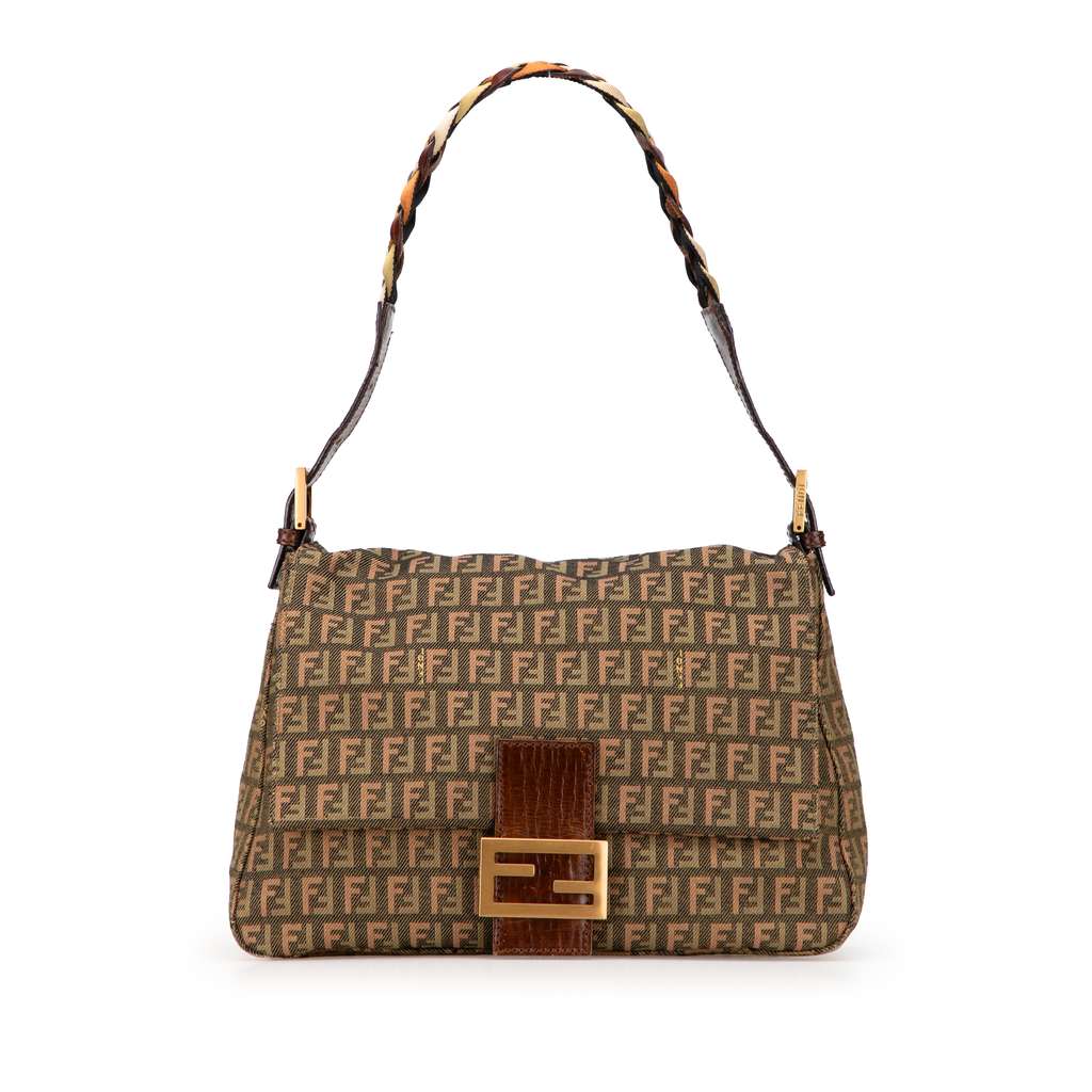 Fendi Multicolor Zucchino Canvas Mamma Forever