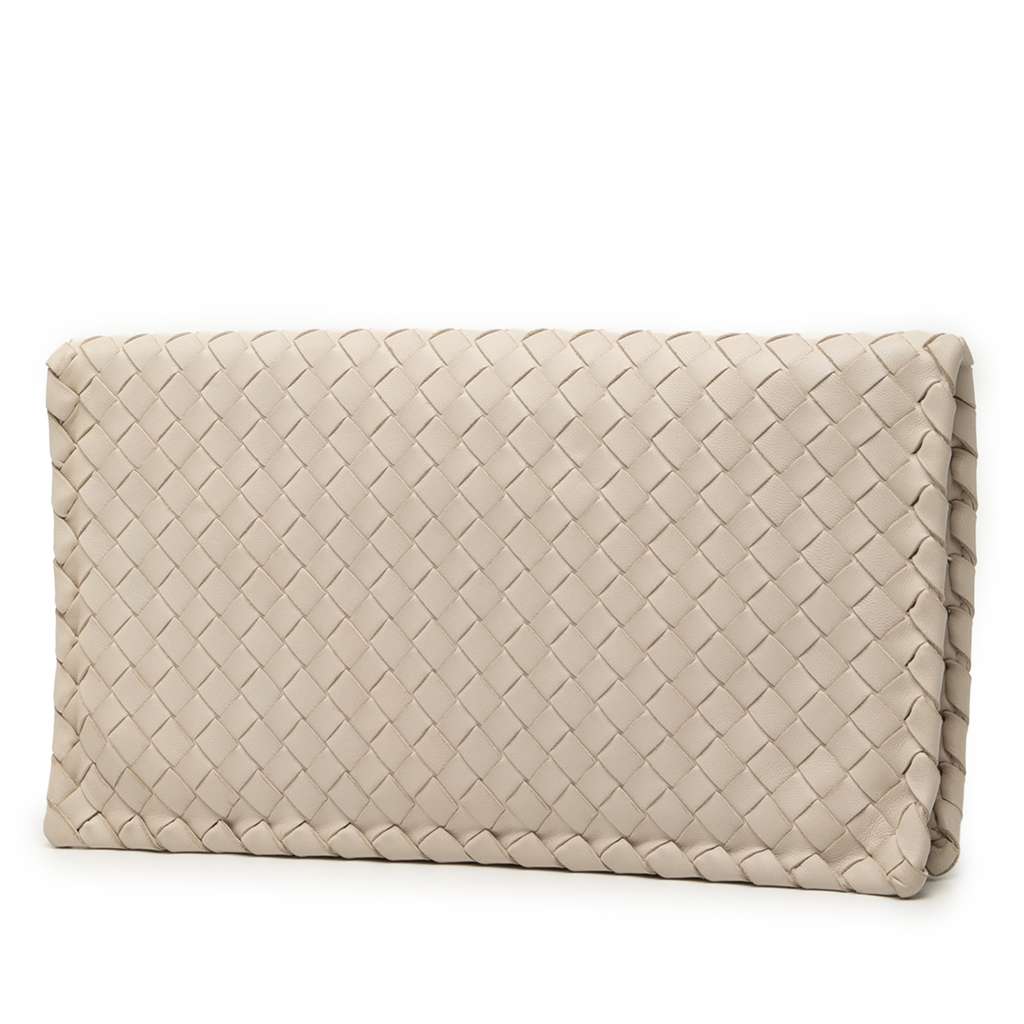 Bottega Veneta Nappa Intrecciato Turn Lock Clutch - 2