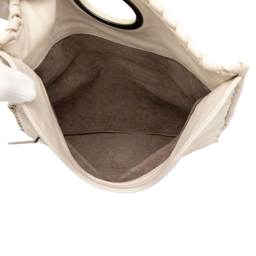 Bottega Veneta Nappa Intrecciato Turn Lock Clutch - 4