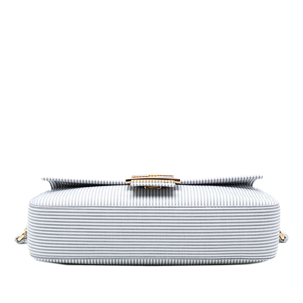 Fendi Striped Jersey Baguette Satchel - 3