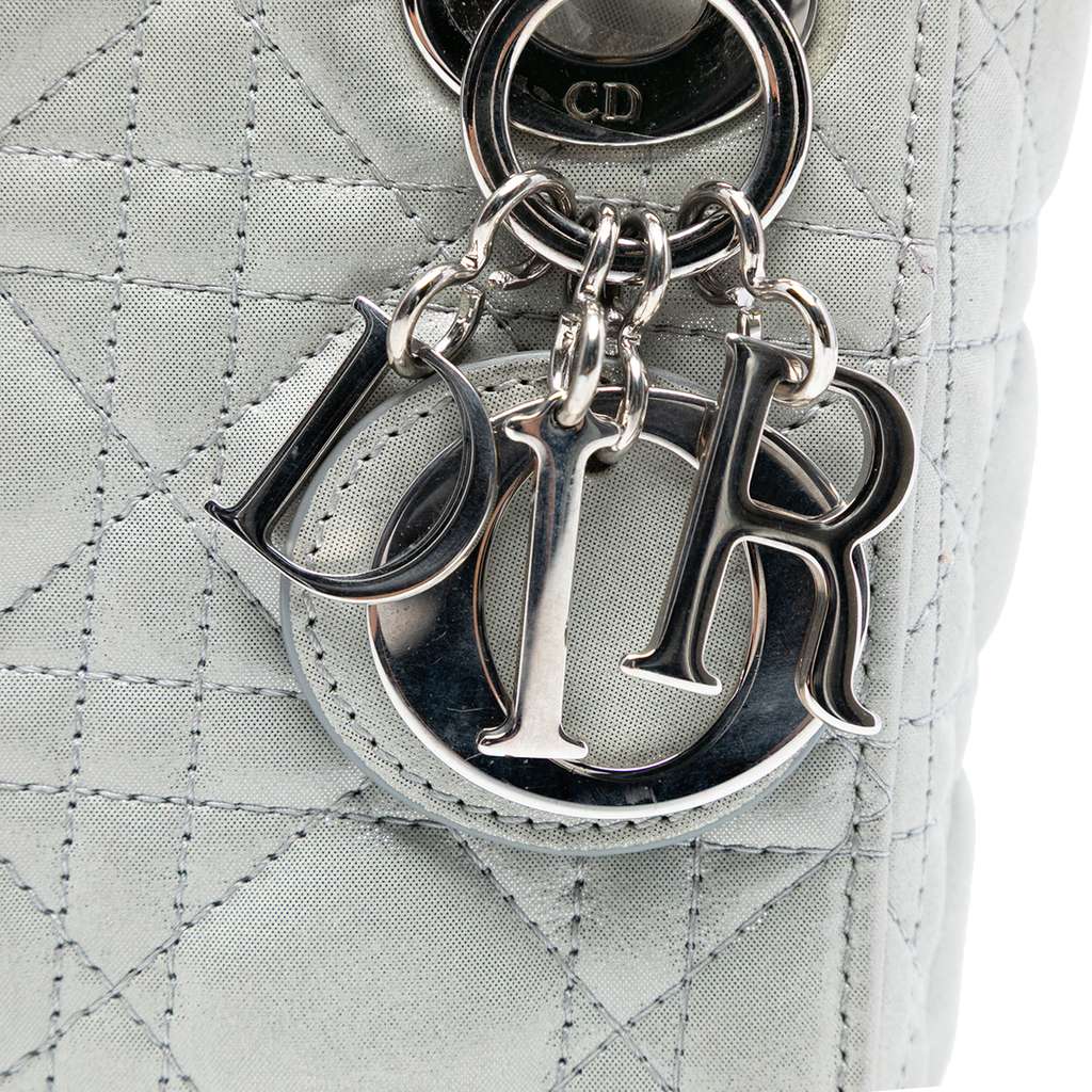Dior Mini Iridescent Lambskin Cannage Lady Dior - 5
