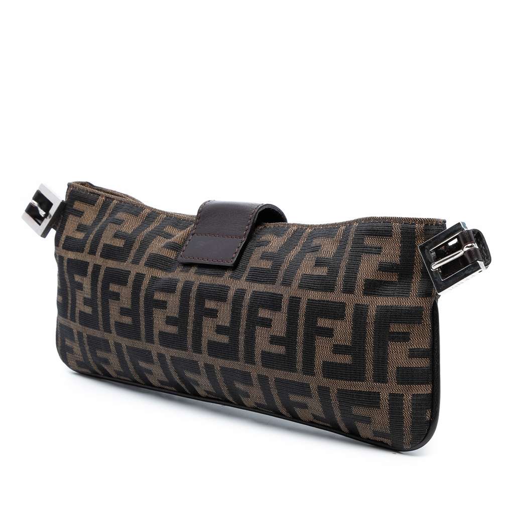 Fendi Zucca Canvas Shoulder Bag - 2
