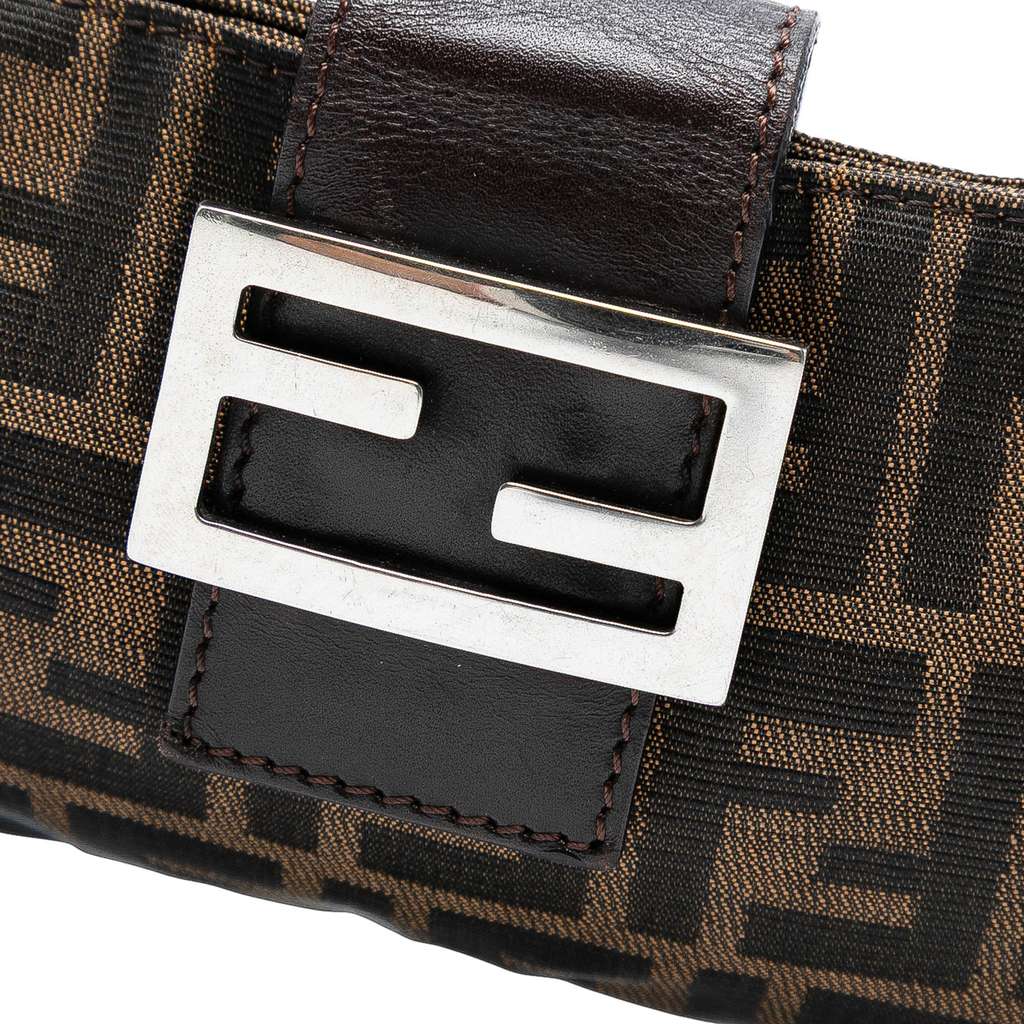 Fendi Zucca Canvas Shoulder Bag - 5