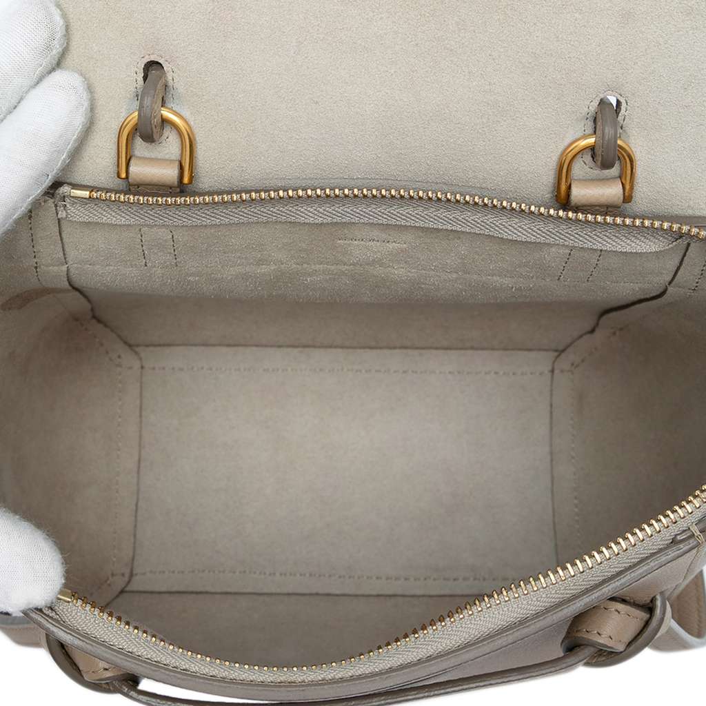 Celine Nano Grained Calfskin Belt Bag - 4