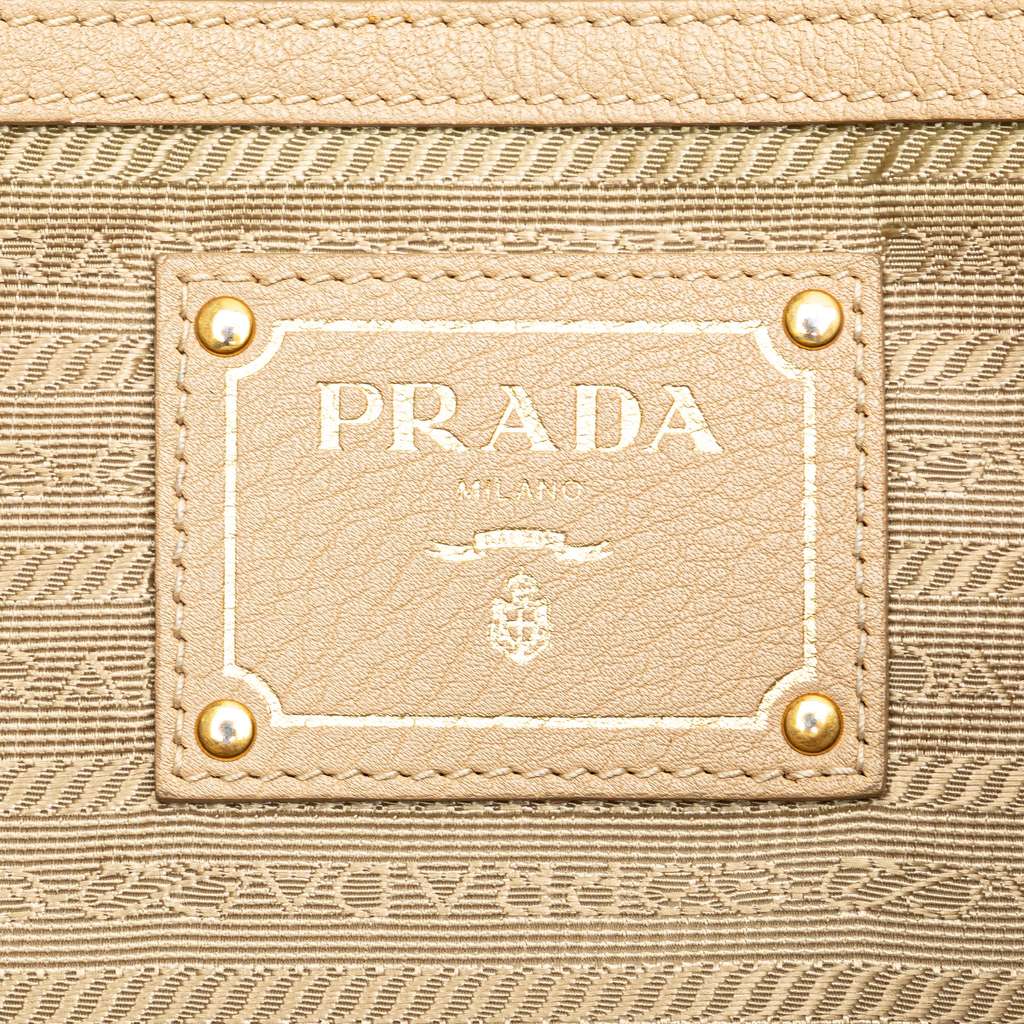 Prada Vitello Daino Open Convertible Tote - 5