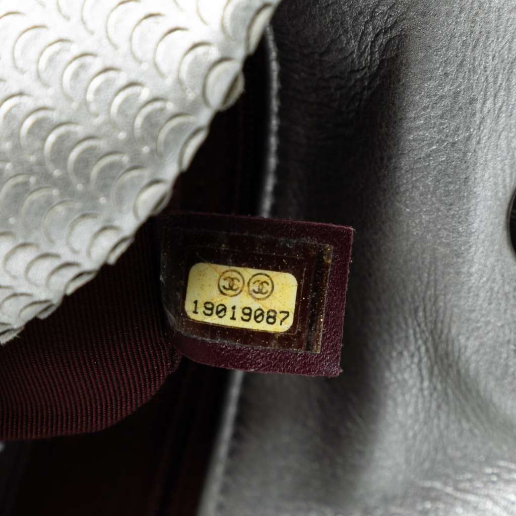 Chanel Small Metallic Lambskin Laser Cut Flap - 5