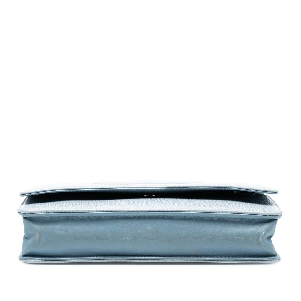 Chanel CC Caviar Wallet On Chain - 3