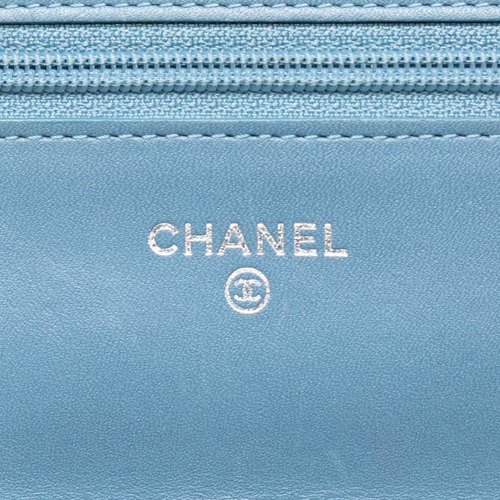 Chanel CC Caviar Wallet On Chain - 5
