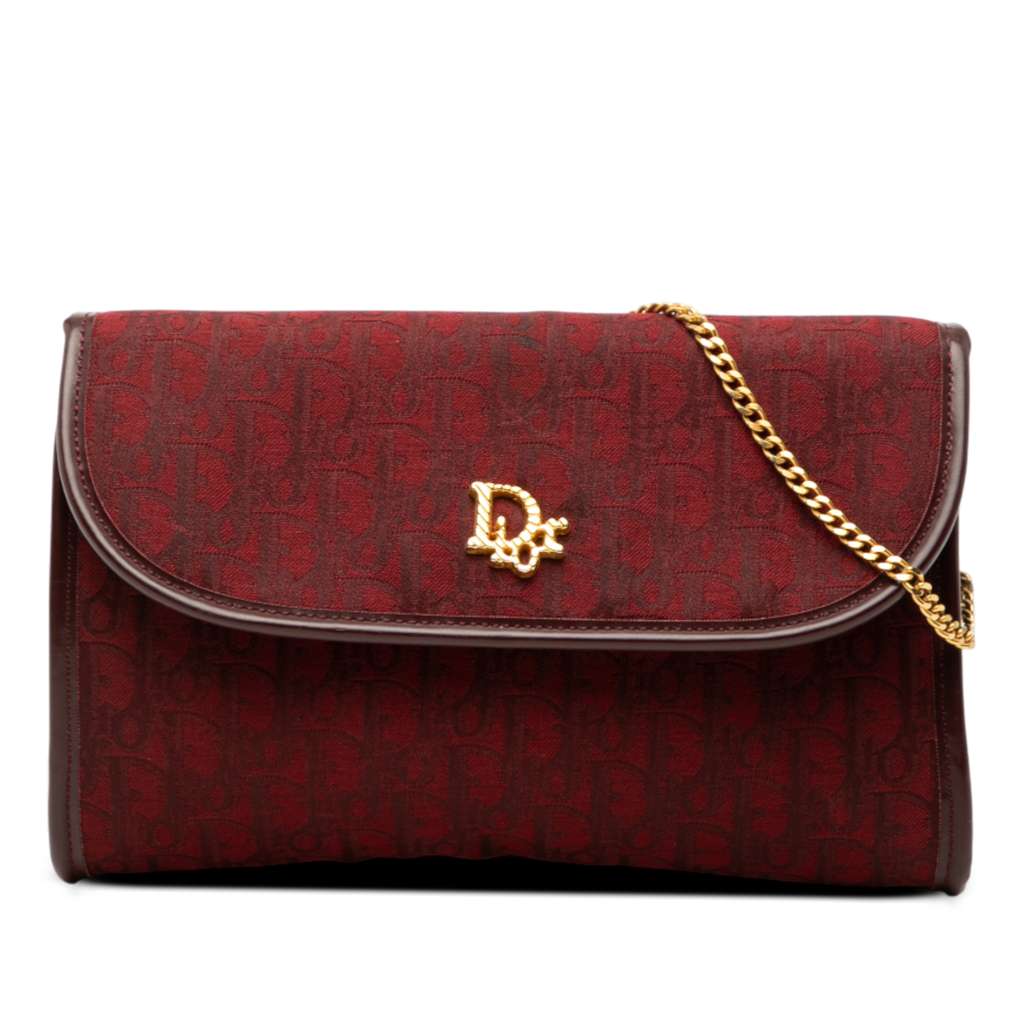 Dior Diorissimo Trotter Canvas Chain Crossbody