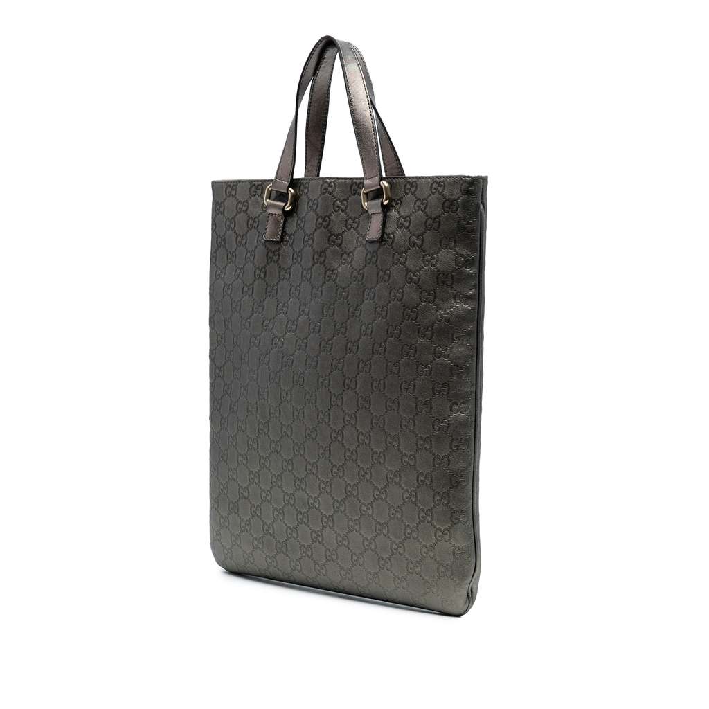 Gucci Metallic Guccissima Tote - 2