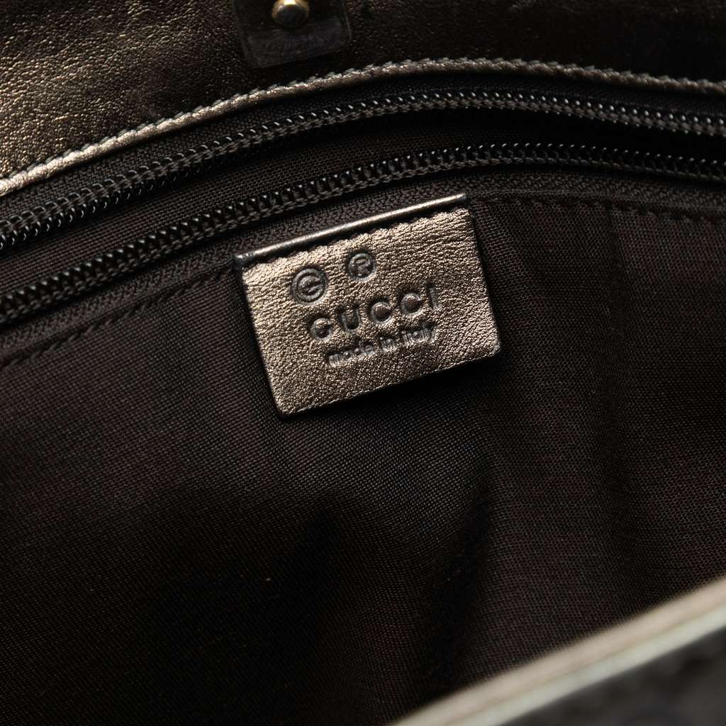 Gucci Metallic Guccissima Tote - 5
