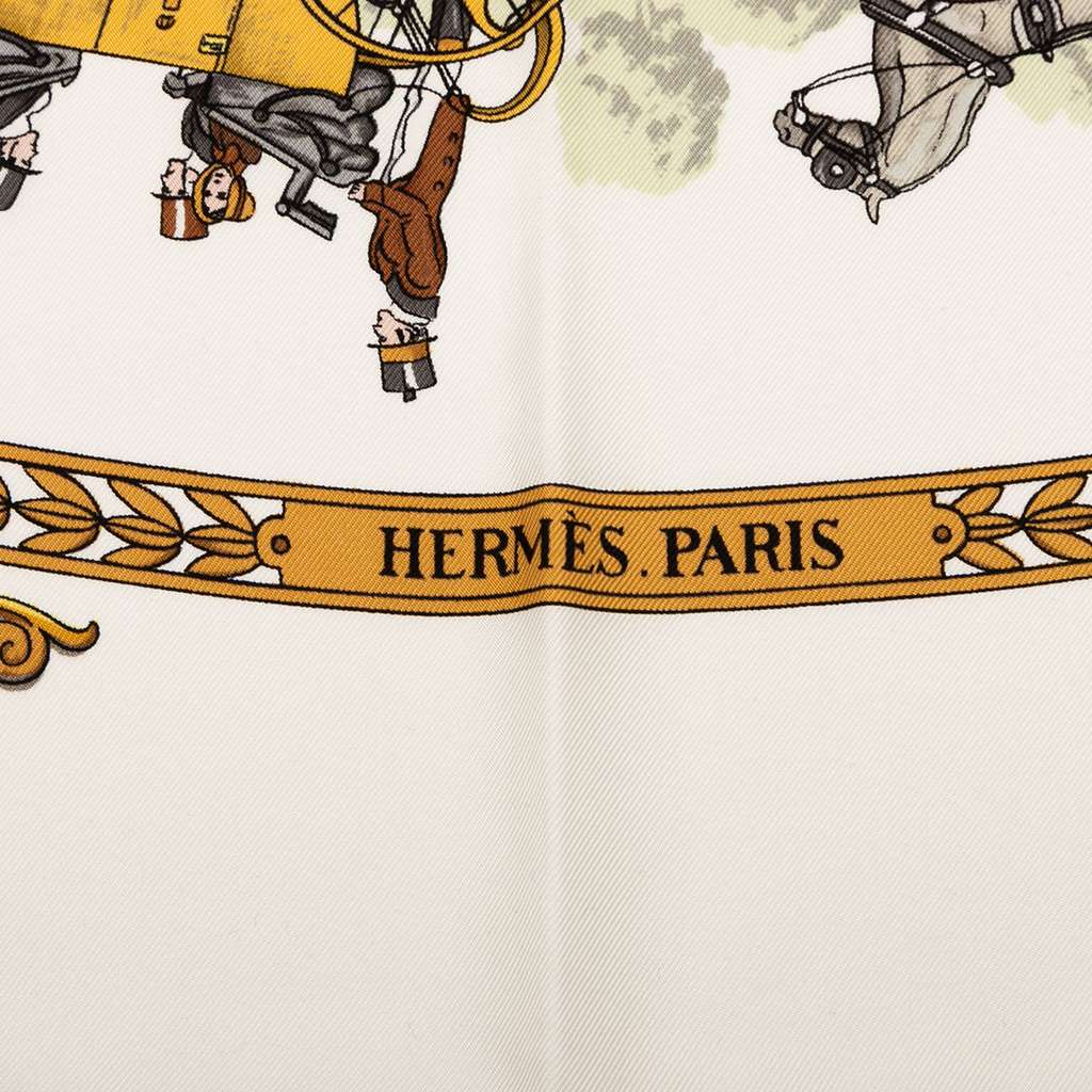 Hermès La Promenade De Longchamps Silk Scarf - 4