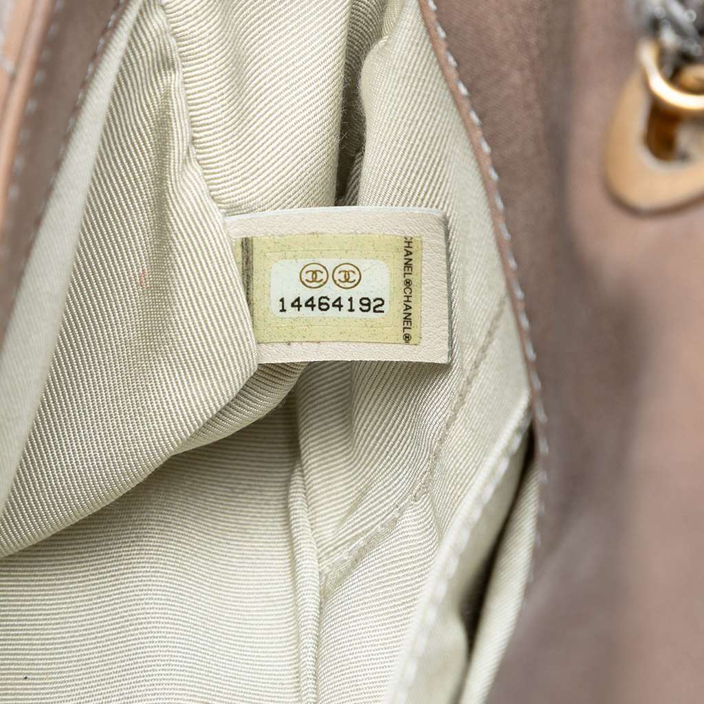 Chanel Small Quilted Lambskin and Tweed Chain Flap - 5