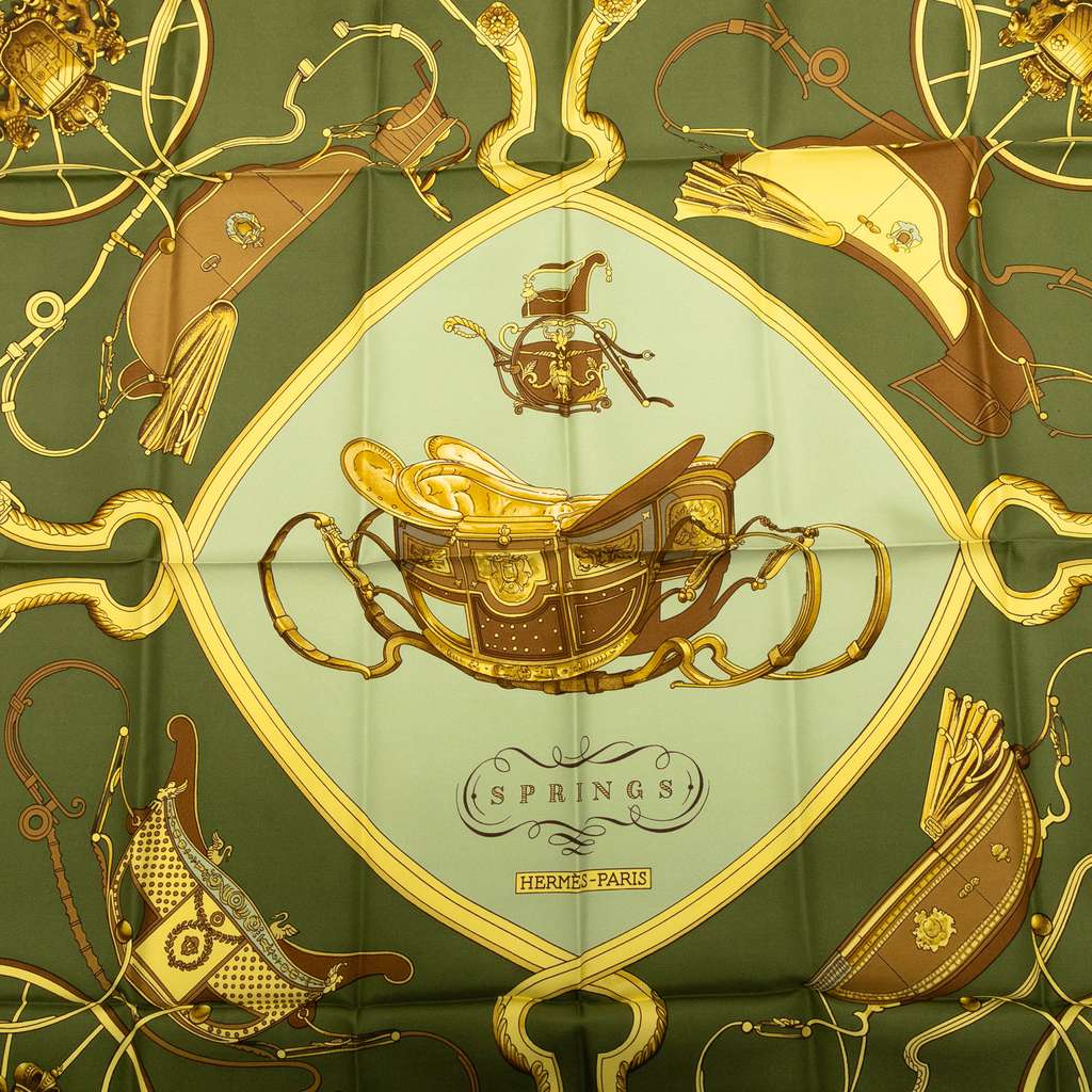 Hermès Springs Silk Scarf - 2