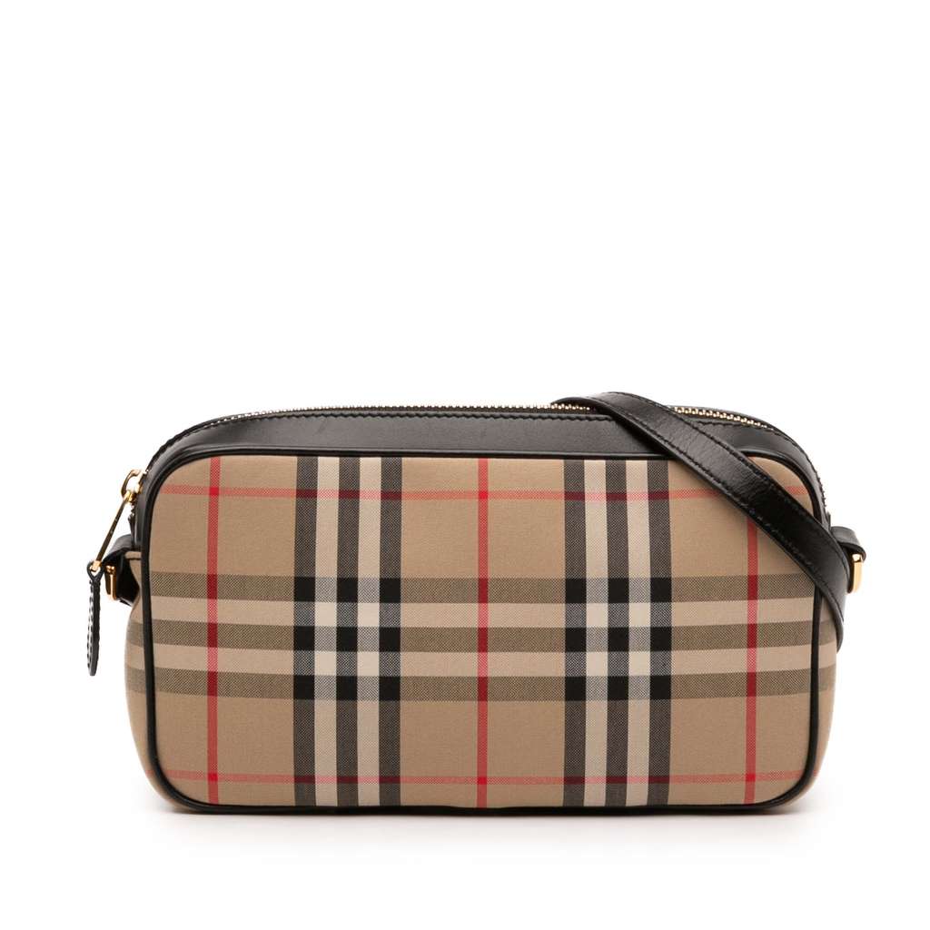 Burberry House Check Canvas Crossbody