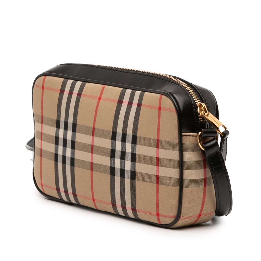 Burberry House Check Canvas Crossbody - 2