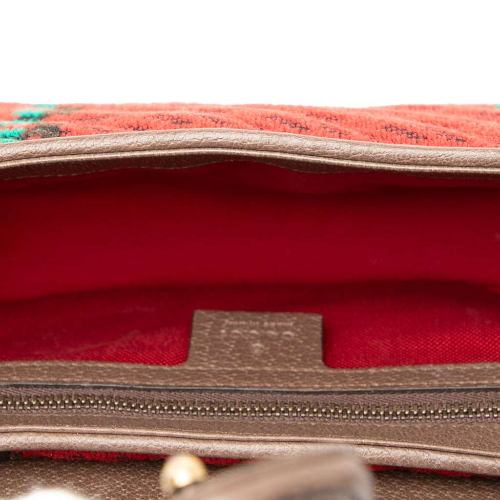 Gucci Medium GG Marmont Houndstooth Tweed Shoulder Bag - 4