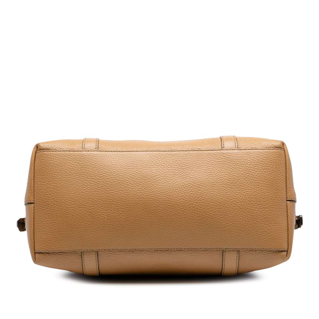 Gucci Leather GG Charm Dome Satchel - 3